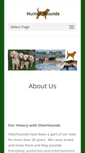 Mobile Screenshot of hunterhounds.com